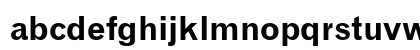 Gothic 720 Bold Lowercase Preview