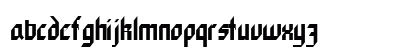 Gothic-Condensed Normal Lowercase Preview