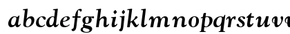 Goudy Bold Italic Preview