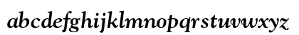 Goudy Bold Italic Old Style Figures Preview