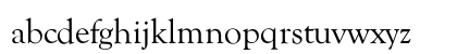 Goudy-Old-Style Regular Lowercase Preview
