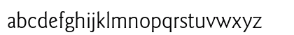 ITC Goudy Sans Std Book Lowercase Preview
