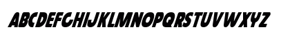Governor Condensed Italic Condensed Italic Lowercase Preview