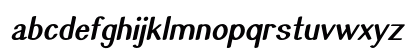 Graeble Bold Italic Preview