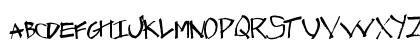 GraffCaps Regular Lowercase Preview