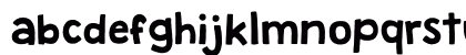 Granstander Clean Regular Lowercase Preview