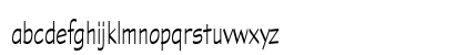 Graphite Std Light Narrow Lowercase Preview