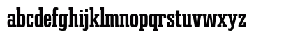 Gravtrac Condensed Bold Lowercase Preview