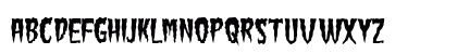 Green Fuz Regular Lowercase Preview