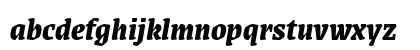 Grenze ExtraBold Italic Lowercase Preview