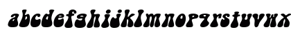 Groovy-Extended Italic Lowercase Preview