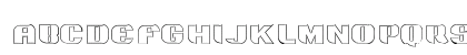 Grotesca 3-D Regular Lowercase Preview