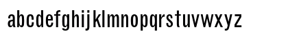Grotesque MT Std Condensed Lowercase Preview