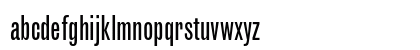 Grotesque MT Std Extra Condensed Lowercase Preview
