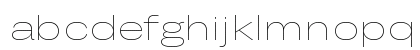 Grtsk Tera Thin Regular Lowercase Preview