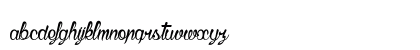 Gueules de Loup 2 Regular Lowercase Preview