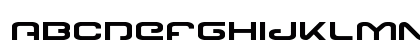 Gunrunner Expanded Lowercase Preview