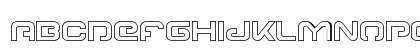 Gunrunner Ouline Lowercase Preview
