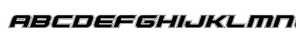 Gunship Academy Italic Italic Preview