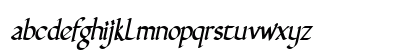 GuntherNarrow Italic Preview