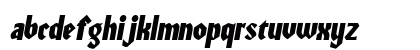 Haddock Oblique Lowercase Preview
