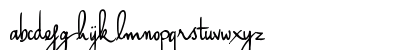 Haiku's Script v.09 Bold Lowercase Preview
