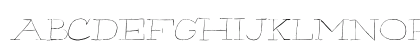 Hairliner Regular Lowercase Preview