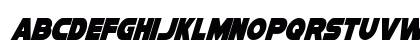 Han Solo Condensed Italic Condensed Italic Preview