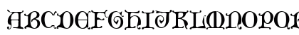 HandcartCaps Normal Lowercase Preview