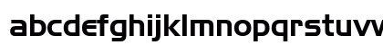 HandelGothic BT Regular Lowercase Preview
