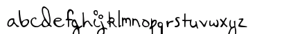 Hanging By a Thread Regular Lowercase Preview