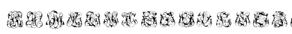 Hard to Read Monograms Regular Lowercase Preview