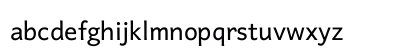 Harmattan Regular Lowercase Preview