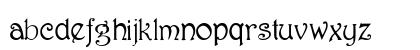 Harrington Regular Lowercase Preview
