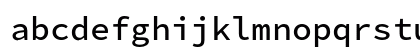 Hasklig Medium Regular Lowercase Preview