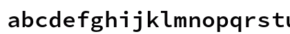 Hasklig Semibold Regular Lowercase Preview