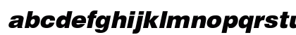 HebarBlack Italic Lowercase Preview
