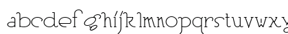 Heberling Casual NF Regular Lowercase Preview