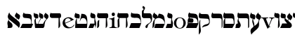 Hebrew Regular Preview