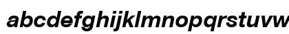 Helvetica Neue Bold Italic Lowercase Preview