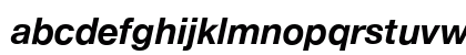 Helvetica Neue Bold Italic Preview
