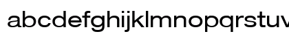 Helvetica Neue LT Com 53 Extended Lowercase Preview