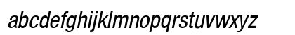 Helvetica Neue LT Com 57 Condensed Oblique Preview
