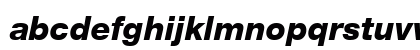 Helvetica Neue LT Com 86 Heavy Italic Lowercase Preview