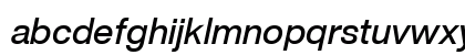 Medium Italic Lowercase Preview