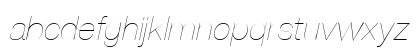Thin Italic Preview