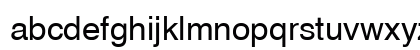 Helvetica Regular Lowercase Preview