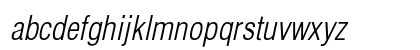 Helvetica .Condensed Light Oblique Preview