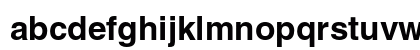 Helvetica LT Std Bold Lowercase Preview