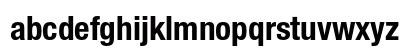 Helvetica Neue Regular Lowercase Preview